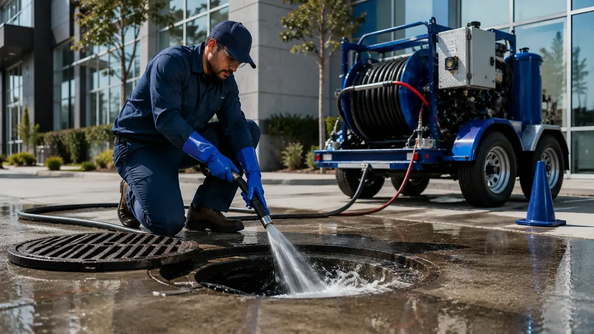 Commercial Hydro Jet Drain Cleaning in Playa Del Rey