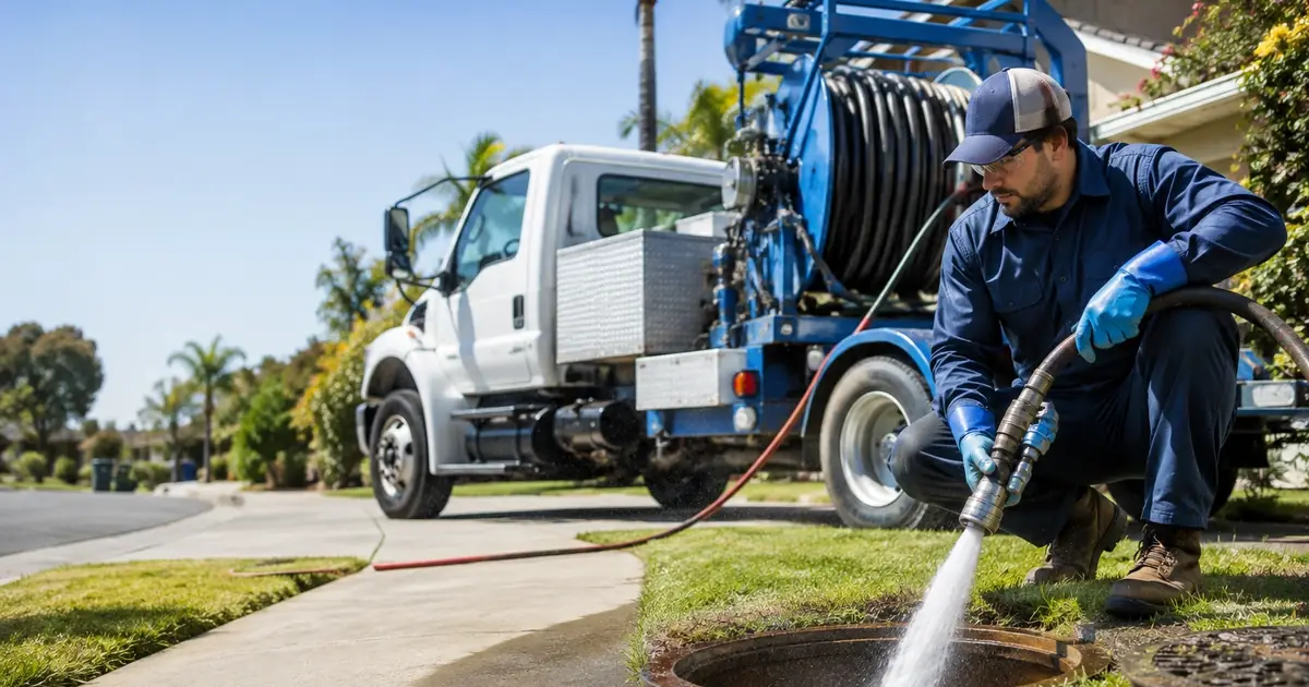 Hydro jet sewer cleaning Playa Del Rey