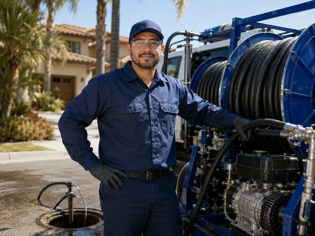Hydro jet sewer cleaning in Playa Del Rey